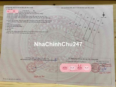 CHÍNH CHỦ CẦN BÁN 256M thổ cư Mê Linh,Lâm Hà