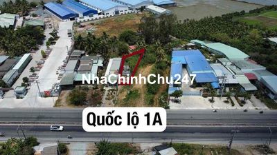 Đất mặt tiền quốc lộ 1A giá cực tốt