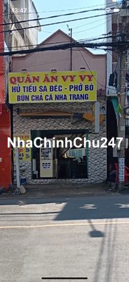 Bán nhà 2 mặt tiền đường lớn