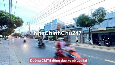 Nhà mặt tiền CMT8, gần Chợ Rạch Sỏi, Sân Bay, 5x34 nở hậu 8m3, 2 tầng