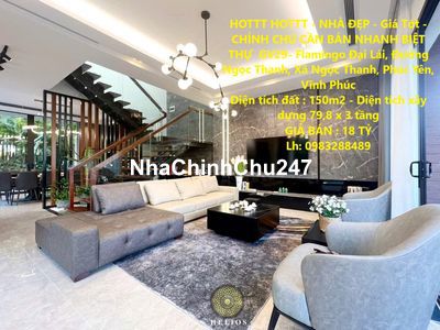 CHÍNH CHỦ CẦN BÁN NHANH BIỆT THỰ  GV29- Flamingo Đại Lải