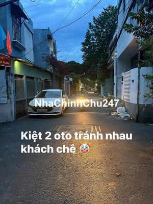 BÁN NHÀ KIỆT OTO Gân 8m , ÔTÔ ĐẬU TRƯỚC NHÀ