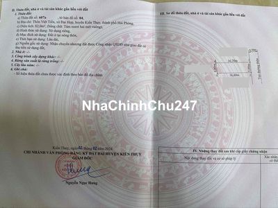 Đất chính chủ em bán ngay uỷ ban xã Đại Hợp