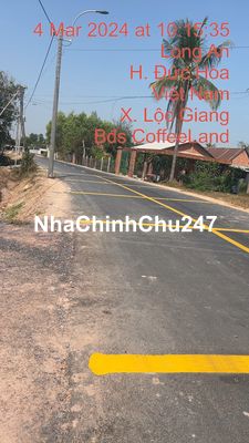 bán đất thổ vườn xã lộc giang 1 sẹt nhựa Lộc Chánh