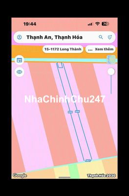 Đất MT Quốc lộ 62, Thạnh An, Thạnh Hoá, Long An