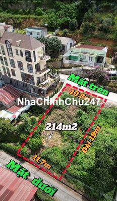 KHUÔN ĐẤT 2 MẶT TIỀN ĐƯỜNG _ VIEW ĐẸP KHE SANH