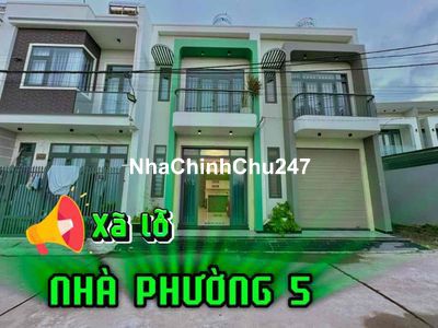 Nhà Phường 5 hẻm 4m, giá iu thương lắm luôn