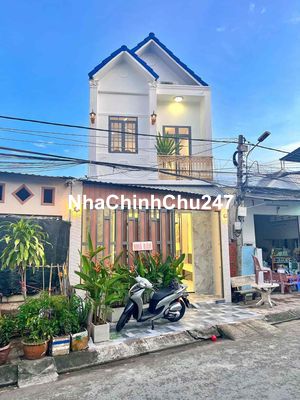 NHÀ LẦU MỚI ĐẸP TRỤC CHÍNH HẺM 577 ĐƯỜNG 30/4 LỘ 5M