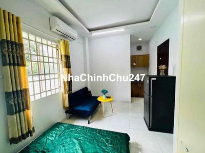 Studio nội thất đầy đủ sát Vạn Hạnh mall_Thang máy_Hẻm xe hơi_TT Quâ10