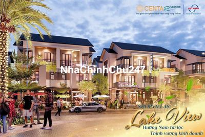 Mở bán biệt thự Centa Riverside view Hồ, giá gốc Chủ đầu tư 13.9 tỷ