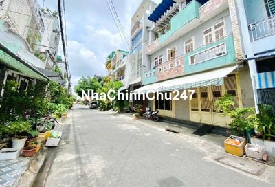 Nhà mặt tiền đường nhựa, Khu Phố Ẩm Thực, Cư xá Phú Lâm B, Quận 6.