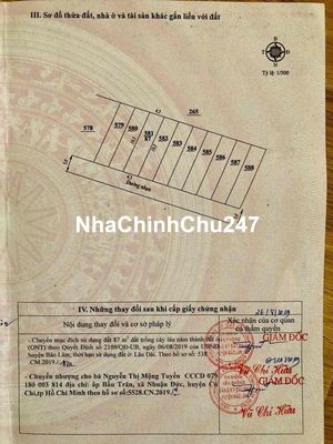 Chính chủ cần thanh lý 87m2 thổ cư đất nền Lộc An, Bảo Lộc, Lâm Đồng