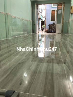 Nhà trệt lầu sổ hồng chính chủ quận 4 3x8m 2,5t