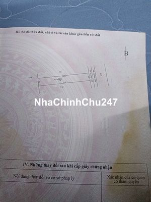 Đất chính chủ, cần bán gấp