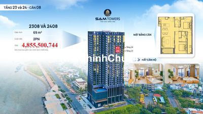 Độc quyên quỹ căn SAM TOWERS ĐÀ NẴNG giá gốc chủ đầu tư