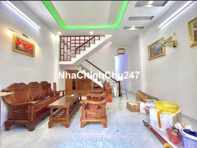 Nhà 2mê DT 75m2 ngay chợ Ga Vĩnh Thạnh, đường oto 5m