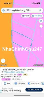 kẹt tiền cần bán gấp lô đất 100m2 có 60tc