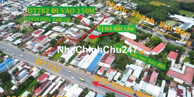 GẦN KCN PHƯỚC ĐÔNG ___500TR__5*24M CÓ TC CÁCH DT782 CHỈ 200M.