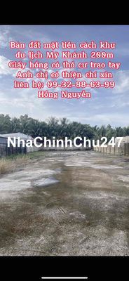 Bán đất nền Mỹ Khánh mặt tiền lộ vòng cung