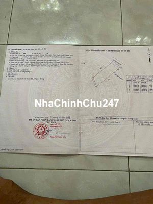 Chính chủ bán đất thổ cư mặt tiền đường đẹp