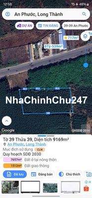 [Chính Chủ] Cần bán Đất tại xã An Phước Huyện Long Thành