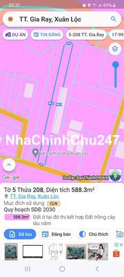 Chính chủ cần bán đất đường bê tông