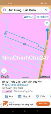 1090m2 full hồng, có 80m2 tc, đ.ôtô, gần KCN Định Quán