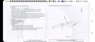 Bán đất 200m2 thổ cư ngộp tại TP.Đồng xoài, full hồng giá 295tr