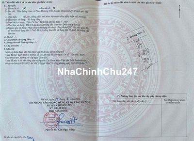 129 mét mặt trục chính liên thôn giá có hơn 1 tỷ tý