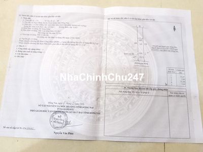 BÁN LÔ ĐẤT Ở 155M2 ĐẤT CÓ CĂN NHÀ CẤP 4 KHÁCH MUA DỌN VÀO  Ở GIÁ 720T.