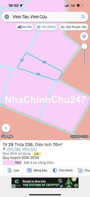 Chính Chủ Bán Gấp Lô Đất Sổ Riêng, Giá Chỉ 500 Triệu