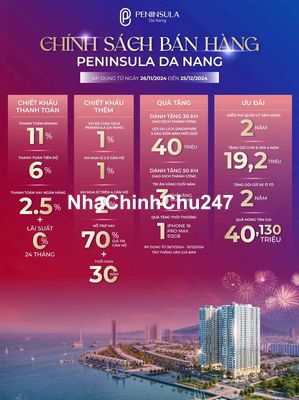 Chính Chủ Bán Nhanh Căn Hộ Full Nội Thất View Sông Hàn Đà Nẵng