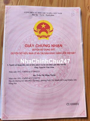 Kẹt tiền cần bán gấp 6 sào đất. Liên hệ sdt chính chủ    ***