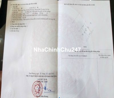 Chính chủ bán lô Sát góc 55,3m Trục chính Đồng Ông, Đan Phượng Hà Nội