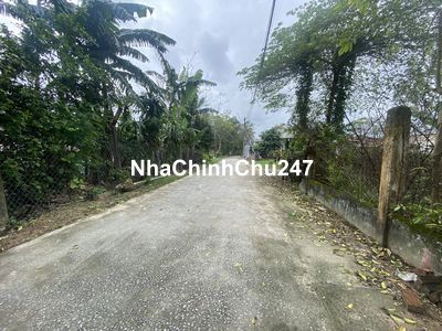 Bán lô góc 2 mặt tiền 100M cách chợ miếu bông 400M