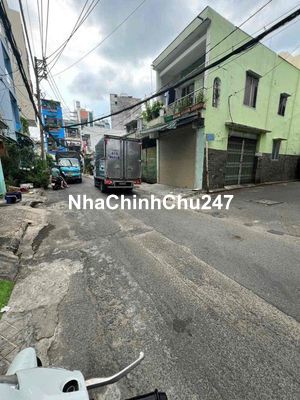 chính chủ bán nhà góc 2MT hẻm 8m Âu Cơ thông Lạc Long Quân: 4x11m 1 la