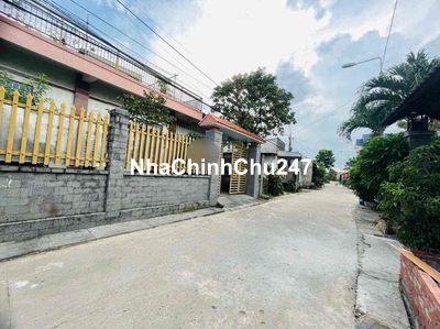 NHÀ MẶT TIỀN,SỔ R THỔ CƯ 189m2, 3P NGỦ,TRUNG TÂM THỊ TRẤN TRẢNG BOM