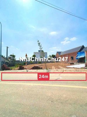 Bán đất ngang 24m Mt Nguyễn Thị Hạnh full thổ cư