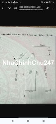 Bán gấp lô đất đẹp Thôn 2 Bắc Sơn (có thương lượng)