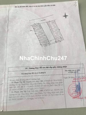 Bán lô đất ngay cảng Liên Chiểu