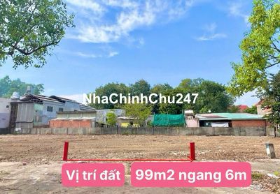 Tôi chính chủ muốn bán đường Cây Trắc, Củ Chi, 1,4 tỷ, 99m2, sổ hồng