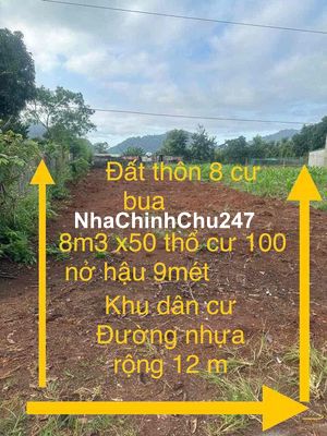 Đất mặt tiền đường số 1 thôn 8 Cư Ebur