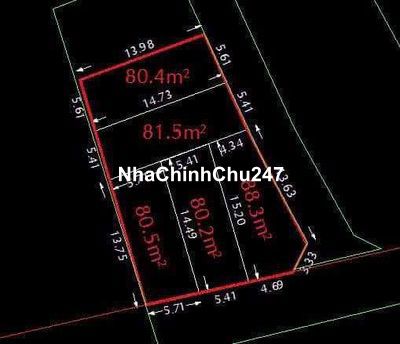 BÁN ĐẤT THỔ CƯ SHR TRUNG CHÁNH 5.7X18 ĐƯỜNG 5M THÔNG