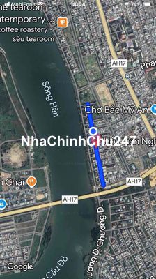 Cc bán lô đất 2 mặt tiền Hồ huân nghiệp P Mỹ an