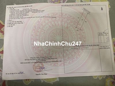 Đất thổ cư Nhơn Trạch