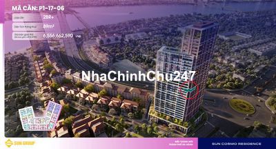 Căn 2PN  SUN COSMO view biển giá trực tiếp chủ đầu tư