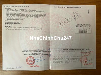 Bán đất xã Phước Vĩnh An Củ Chi. 5x30 thổ cư. Giá bán 3 tỷ còn bớt.