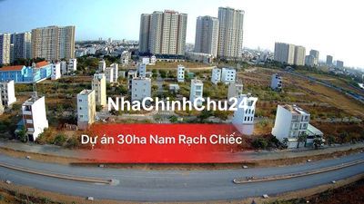 CHÍNH CHỦ CẦN BÁN 3 LÔ ĐẤT DỰ ÁN TÁI ĐỊNH CƯ NAM RẠCH CHIẾC