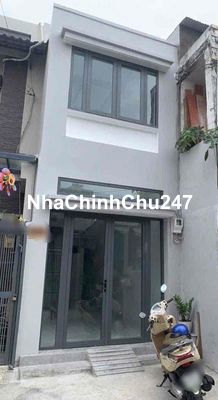 (Nc) 💰4ty300 TL     Chủ gửi  Bán nhà mới hẻm 6m Hồng Bàng p12 Quận 6