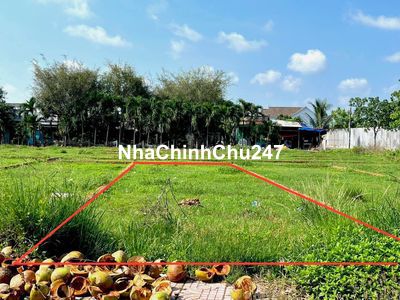 Đất mặt tiền kinh doanh, SHR, 133m2 (5x27) full thổ cư, xây dựng tự do